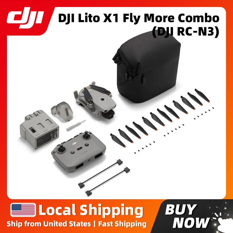 Drone Kit With Camera - DJI Lito X1 플라이 모어 콤보