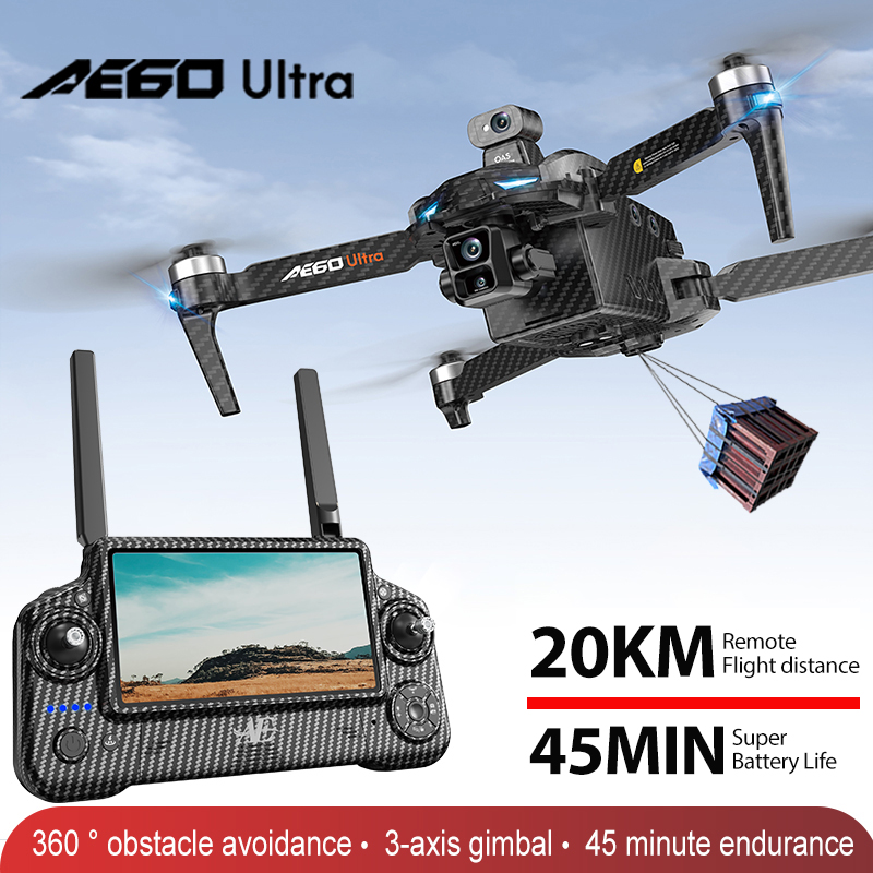 Drone Kit Professional - AE60 GPS 드론 전문가용 8K 카메라